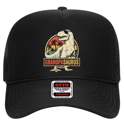 Grandpasaurus T Rex Dinosaur Grandpa Saurus Family Matching Trucker Hat