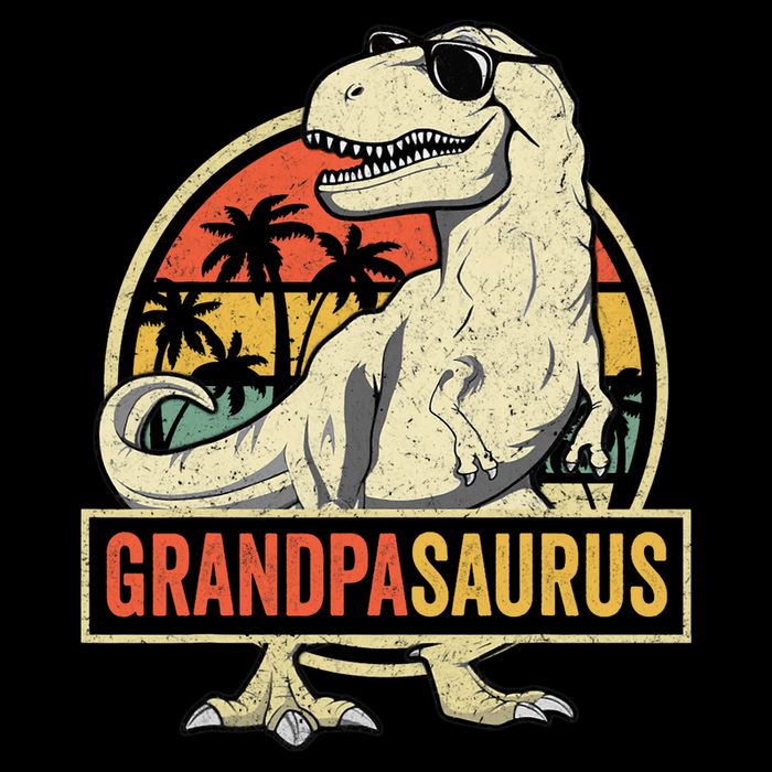 Grandpasaurus T Rex Dinosaur Grandpa Saurus Family Matching Visor