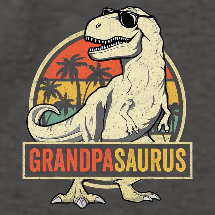 Grandpasaurus T Rex Dinosaur Grandpa Saurus Family Matching Vector Backpack