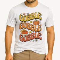 Gobble Turkey Retro Thanksgiving Fall Performance Shirt