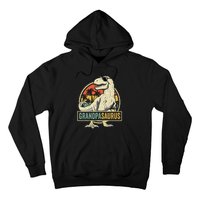 Grandpasaurus T Rex Dinosaur Grandpa Saurus Family Matching Hoodie