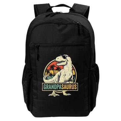 Grandpasaurus T Rex Dinosaur Grandpa Saurus Family Matching Backpack
