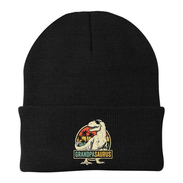 Grandpasaurus T Rex Dinosaur Grandpa Saurus Family Matching Beanie