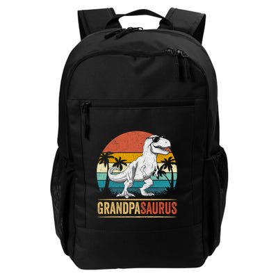 Grandpasaurus T Rex Dinosaur Grandpa Saurus Family Matching Backpack