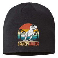 Grandpasaurus T Rex Dinosaur Grandpa Saurus Family Matching Sustainable Beanie