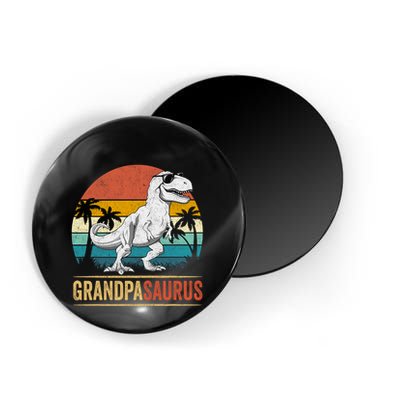 Grandpasaurus T Rex Dinosaur Grandpa Saurus Family Matching Magnet