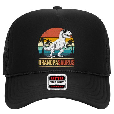 Grandpasaurus T Rex Dinosaur Grandpa Saurus Family Matching Trucker Hat