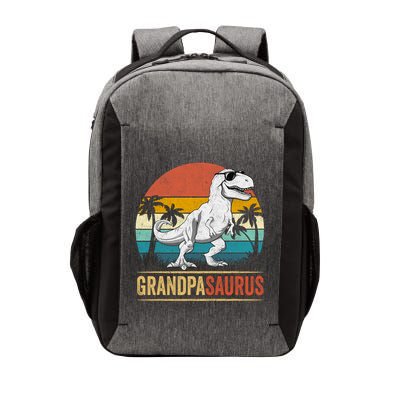 Grandpasaurus T Rex Dinosaur Grandpa Saurus Family Matching Vector Backpack