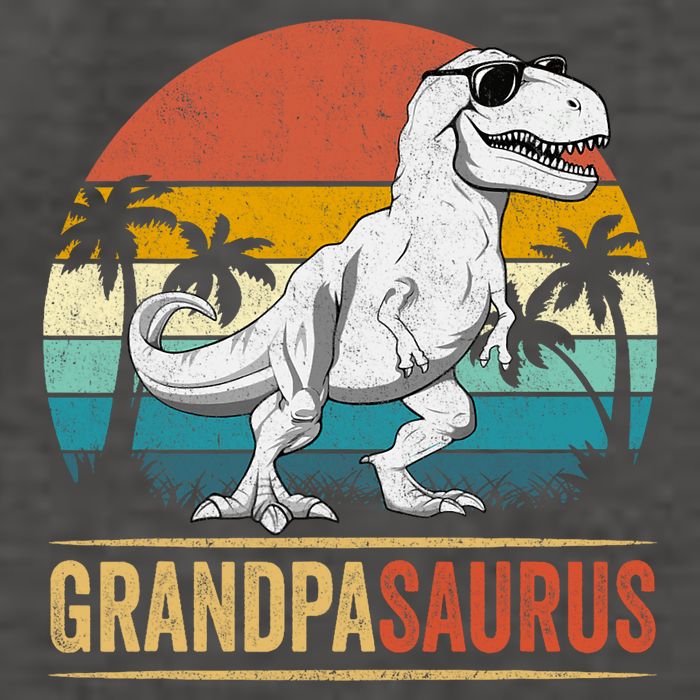 Grandpasaurus T Rex Dinosaur Grandpa Saurus Family Matching Vector Backpack