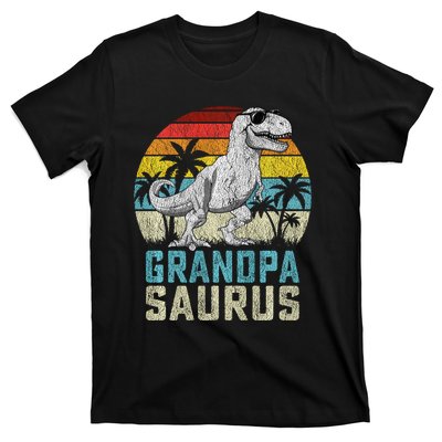 Grandpasaurus T Rex Dinosaur Grandpa Saurus FatherS Family Sweat T-Shirt