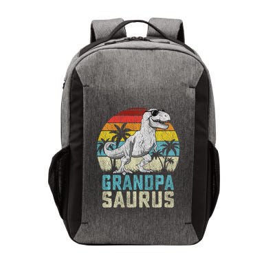 Grandpasaurus T Rex Dinosaur Grandpa Saurus FatherS Family Sweat Vector Backpack