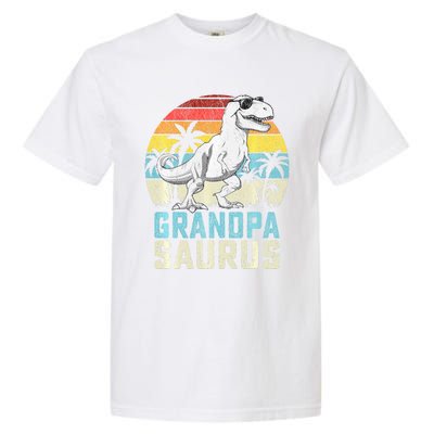 Grandpasaurus T Rex Dinosaur Grandpa Saurus FatherS Family Sweat Garment-Dyed Heavyweight T-Shirt