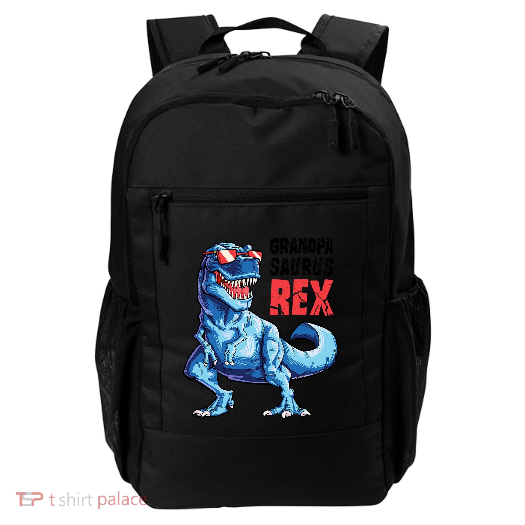 Grandpasaurus T Rex Dinosaur Grandpa Saurus FatherS Family Backpack
