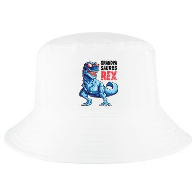 Grandpasaurus T Rex Dinosaur Grandpa Saurus FatherS Family Cool Comfort Performance Bucket Hat