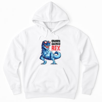 Grandpasaurus T Rex Dinosaur Grandpa Saurus FatherS Family Hoodie