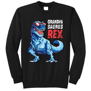 Grandpasaurus T Rex Dinosaur Grandpa Saurus FatherS Family Sweatshirt