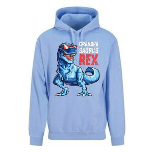 Grandpasaurus T Rex Dinosaur Grandpa Saurus FatherS Family Unisex Surf Hoodie