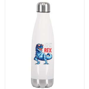 Grandpasaurus T Rex Dinosaur Grandpa Saurus FatherS Family Stainless Steel Insulated Water Bottle