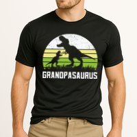 Grandpasaurus T Rex Dinosaur Grandpa Saurus Family Matching Cooling Performance Crew T-Shirt