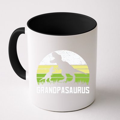 Grandpasaurus T Rex Dinosaur Grandpa Saurus Family Matching Mug