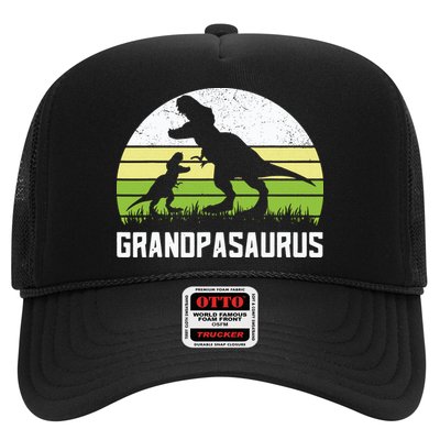 Grandpasaurus T Rex Dinosaur Grandpa Saurus Family Matching Trucker Hat