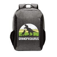 Grandpasaurus T Rex Dinosaur Grandpa Saurus Family Matching Vector Backpack