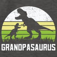 Grandpasaurus T Rex Dinosaur Grandpa Saurus Family Matching Vector Backpack