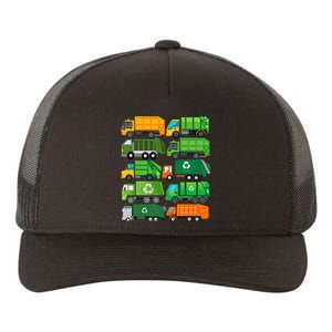 Garbage Truck Recycling Day Trash Waste Separation Birthday Yupoong Adult 5-Panel Trucker Hat