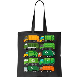 Garbage Truck Recycling Day Trash Waste Separation Birthday Tote Bag