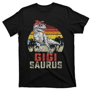 Gigisaurus T Rex Dinosaur Gigi Saurus Family Matching T-Shirt