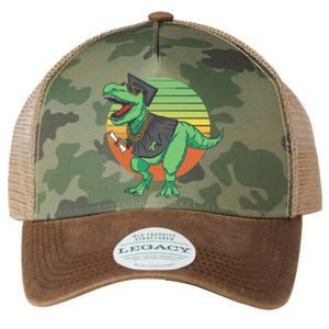 Graduation T Rex Cute Gift Legacy Tie Dye Trucker Hat