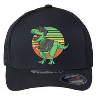 Graduation T Rex Cute Gift Flexfit Unipanel Trucker Cap