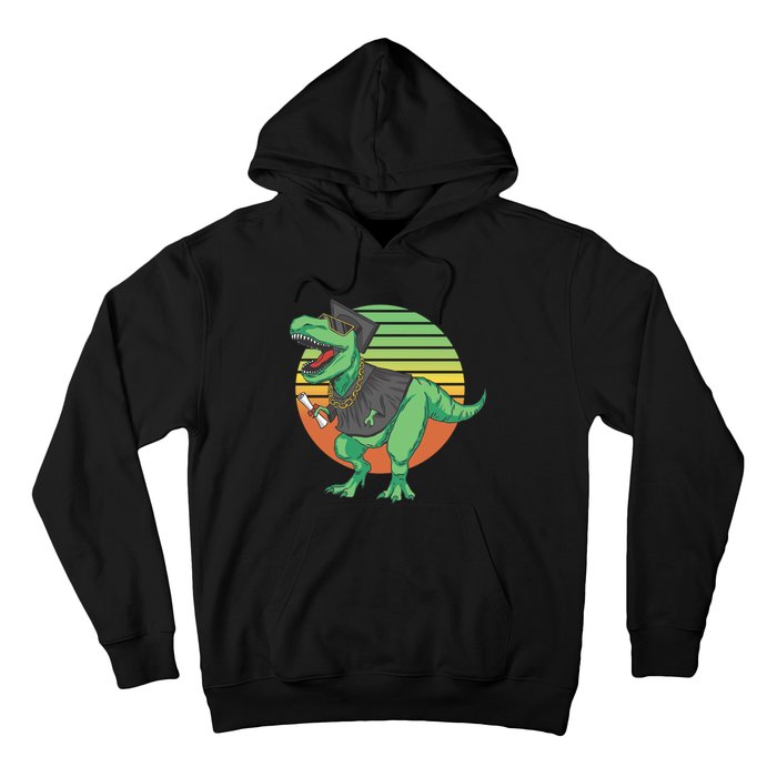 Graduation T Rex Cute Gift Hoodie