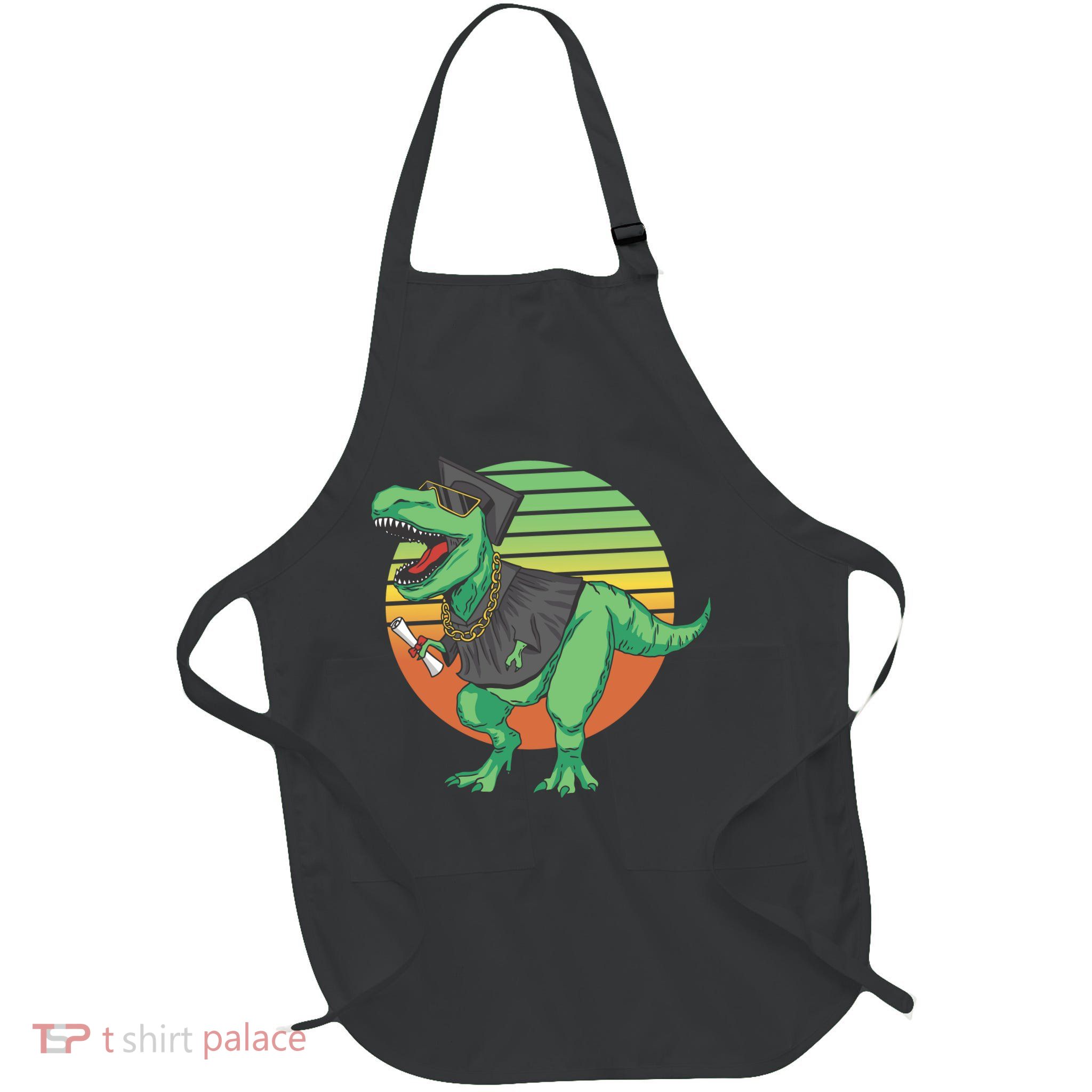 Graduation T Rex Cute Gift Apron