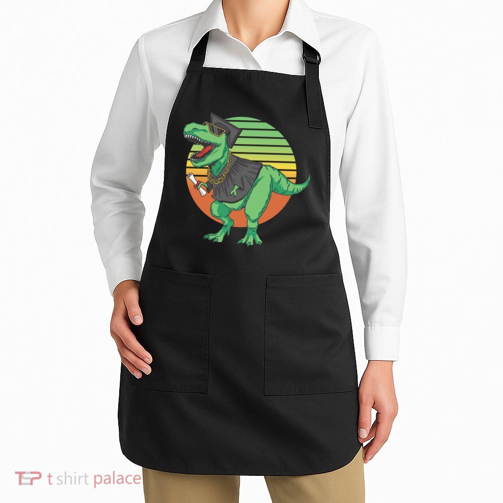 Graduation T Rex Cute Gift Apron
