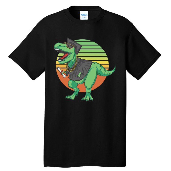 Graduation T Rex Cute Gift Tall T-Shirt