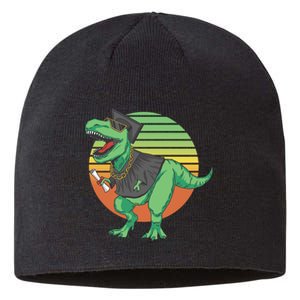 Graduation T Rex Cute Gift Sustainable Beanie