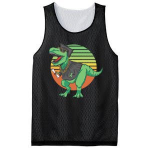 Graduation T Rex Cute Gift Mesh Reversible Basketball Jersey Tank