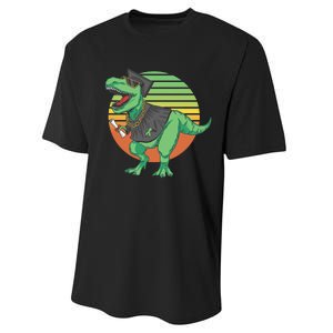 Graduation T Rex Cute Gift Performance Sprint T-Shirt