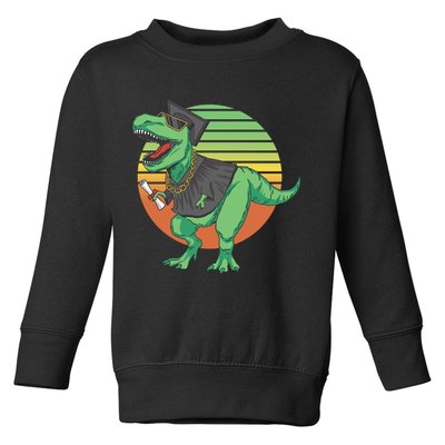 Graduation T Rex Cute Gift Toddler Sweatshirt