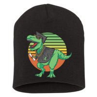 Graduation T Rex Cute Gift Short Acrylic Beanie