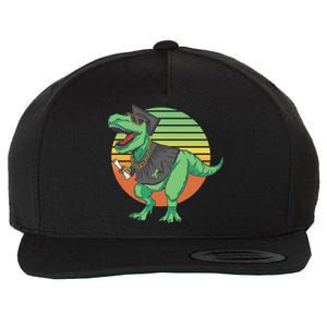 Graduation T Rex Cute Gift Wool Snapback Cap