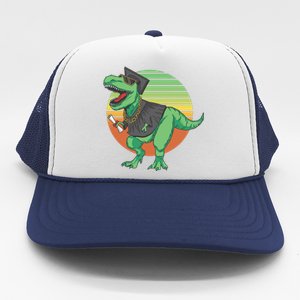 Graduation T Rex Cute Gift Trucker Hat