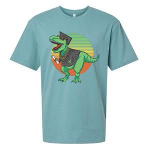 Graduation T Rex Cute Gift Sueded Cloud Jersey T-Shirt