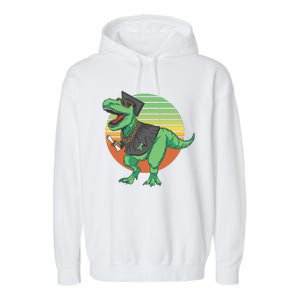 Graduation T Rex Cute Gift Garment-Dyed Fleece Hoodie