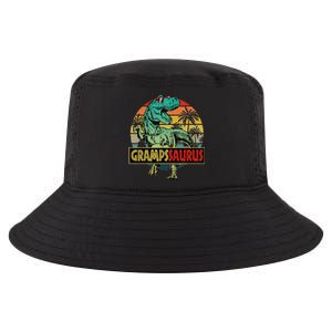 Grampssaurus T Rex Dinosaur Gramps Saurus Family Matching Cool Comfort Performance Bucket Hat