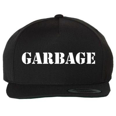 Garbage Trump Republican Wool Snapback Cap