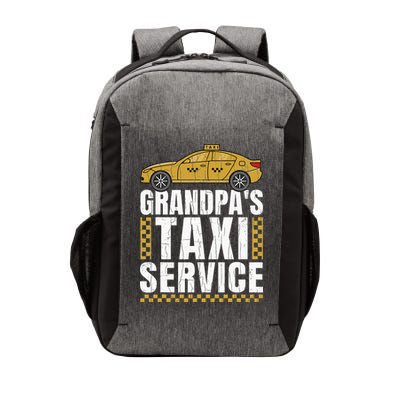 Grandpas Taxi Service Funny Taxi Driving Cab Lover Graphic Vector Backpack
