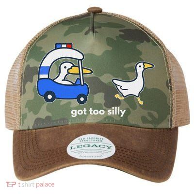 Got Too Silly Goose Police Legacy Tie Dye Trucker Hat