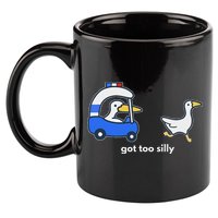 Got Too Silly Goose Police 11oz C Handle Ceramic Mug